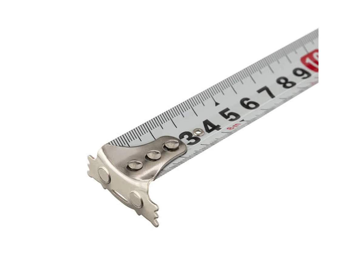 Рулетка з металевим полотном 8 м x 25 мм, три стопора полотна INTERTOOL MT-0108 
