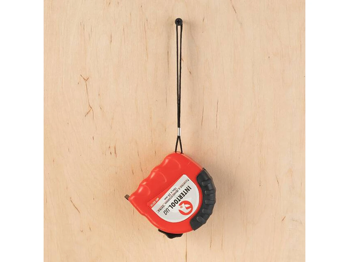 Рулетка з металевим полотном 10м x 25мм "EXTRA" INTERTOOL MT-0210 