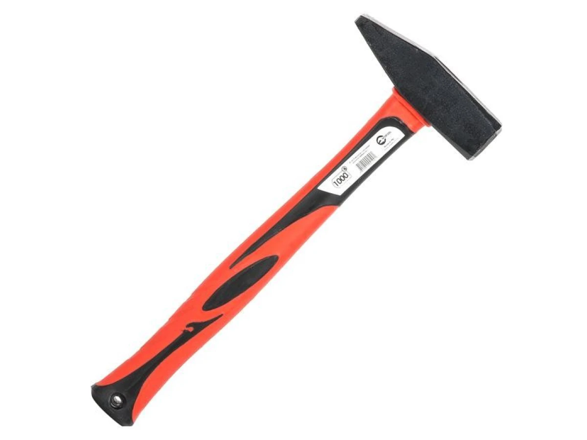 Молоток 1000 г.ручка з фібергласу INTERTOOL HT-0210 