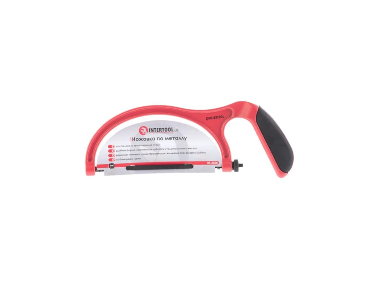 Ножівка по металу 150 мм INTERTOOL HT-3308 