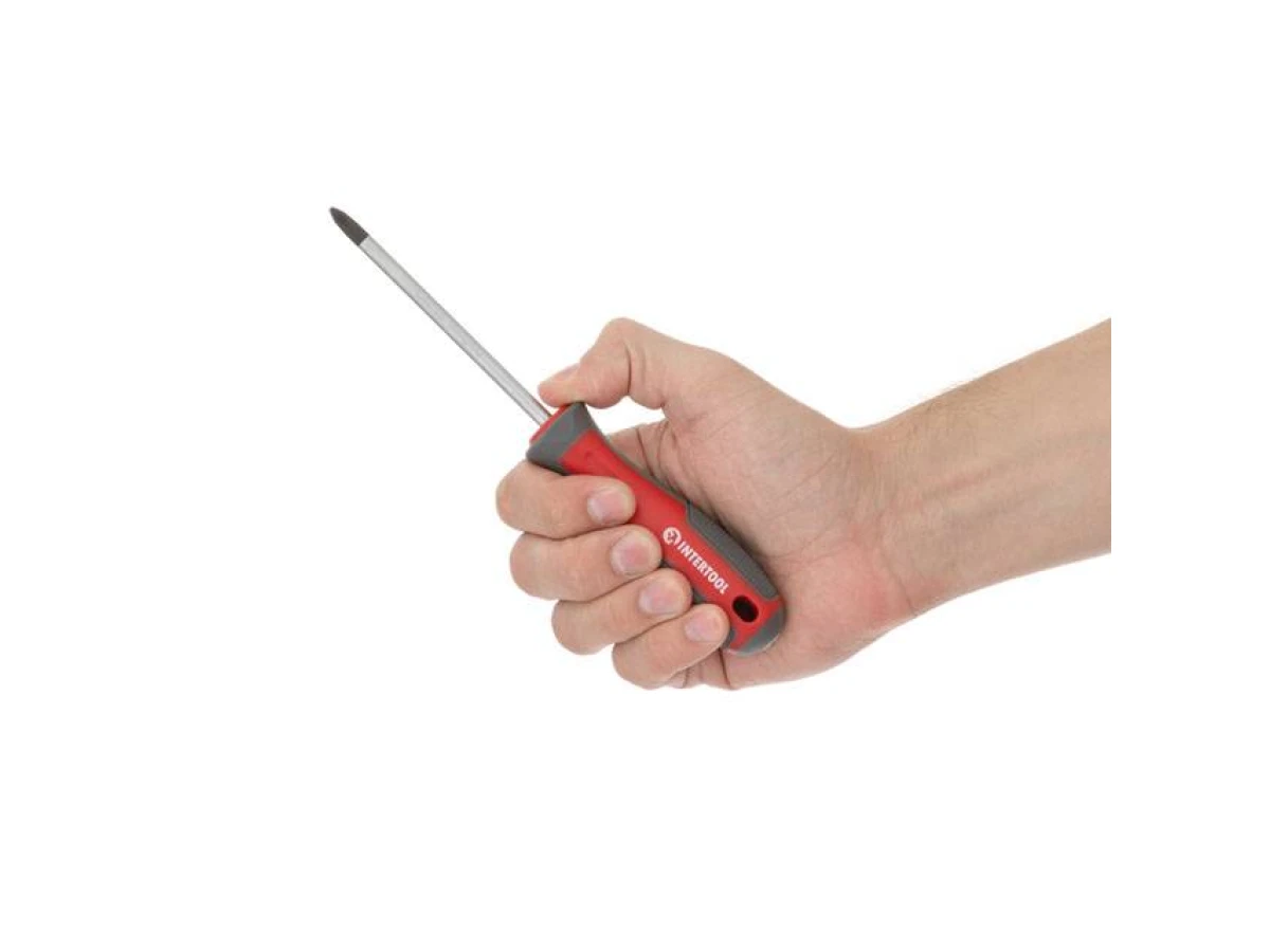 Набір викруток 6 од (LS3.0 * 75мм, SL5.0 * 100мм, SL6.0 * 100мм, PH0 * 75мм, PH1 * 75мм, PH2 * 100мм) INTERTOOL VT-3346 