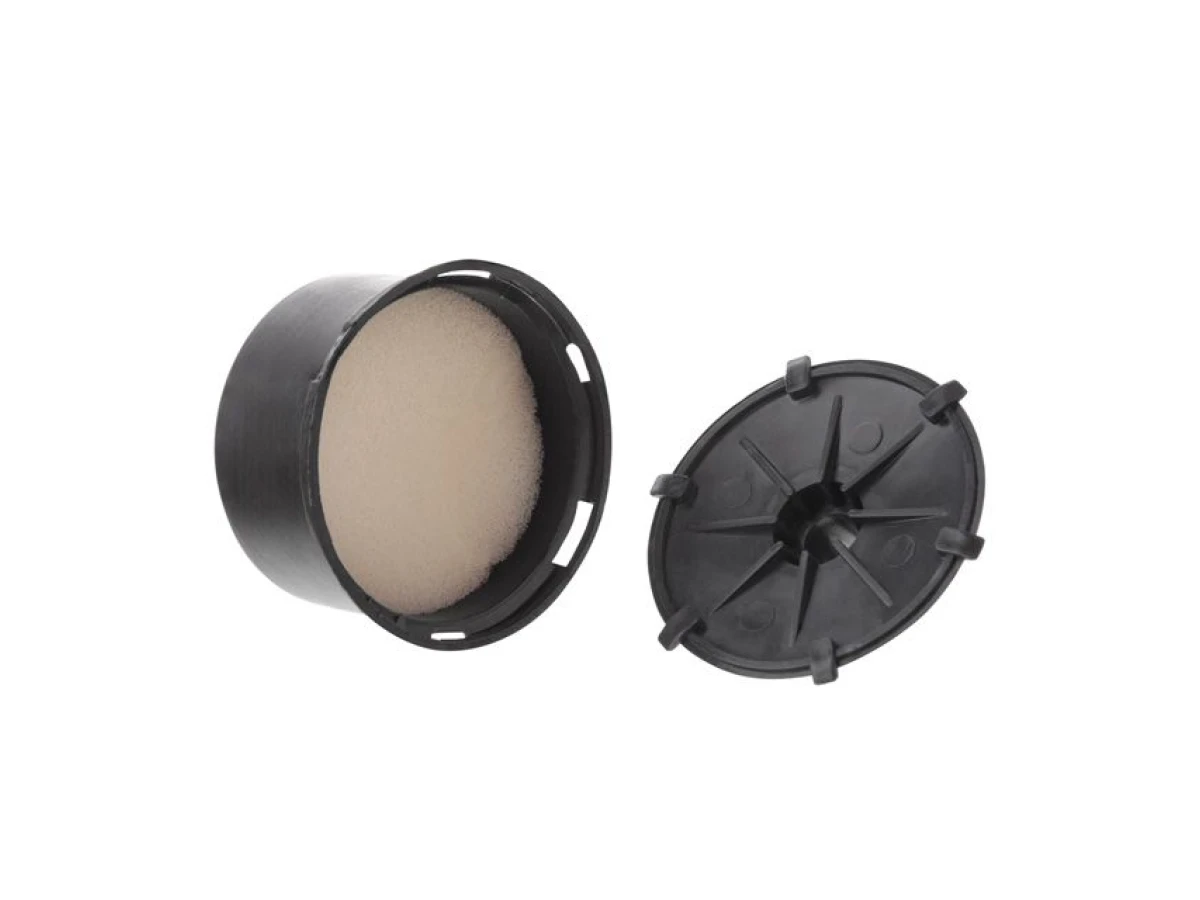 Фильтр воздушный для компрессора диаметр резьбы М16 пластиковый корпус сменный поролоновый фильтрующий элемент INTERTOOL PT-9080 