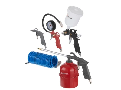 Набір для фарбування пневматичний 5 од. INTERTOOL PT-1502