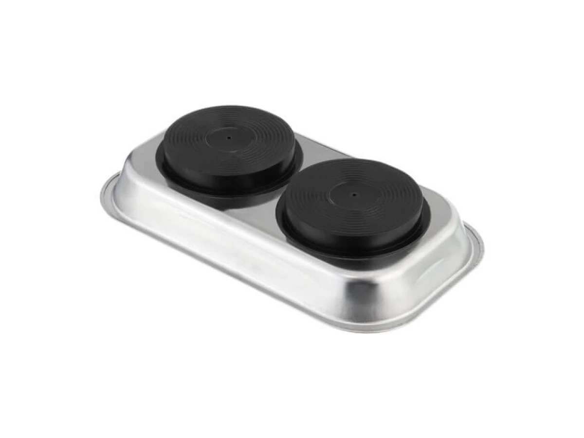 Тарелка магнитная двойная 136*237*28 мм INTERTOOL ET-1053 