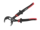 Кліщі сантехнічні 250 мм, коване залізо 40CrV, двокомпонентнi рукоятки STORM INTERTOOL NT-0165 