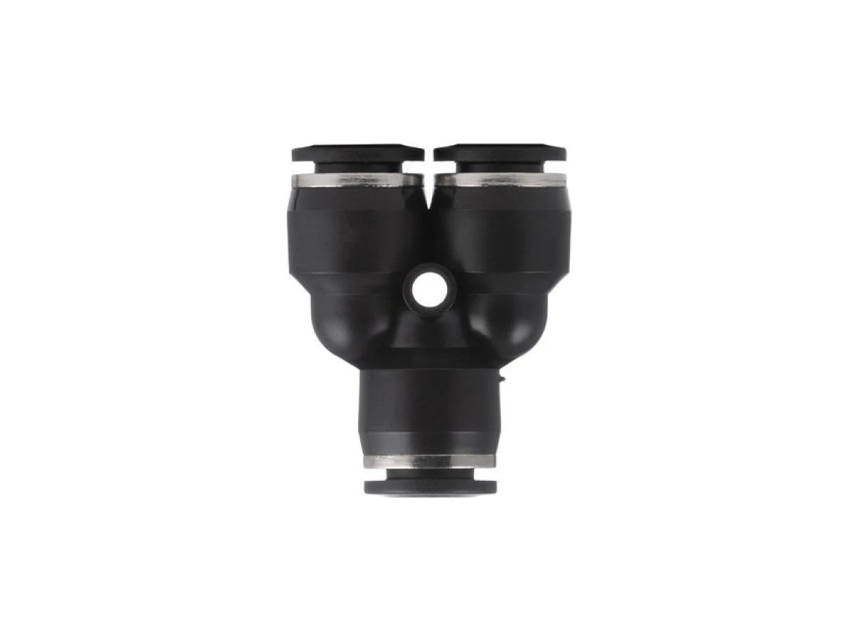 З'єднання цангове Y-подібне для поліуретанових та ін. шлангів 10 мм INTERTOOL PT-2373 