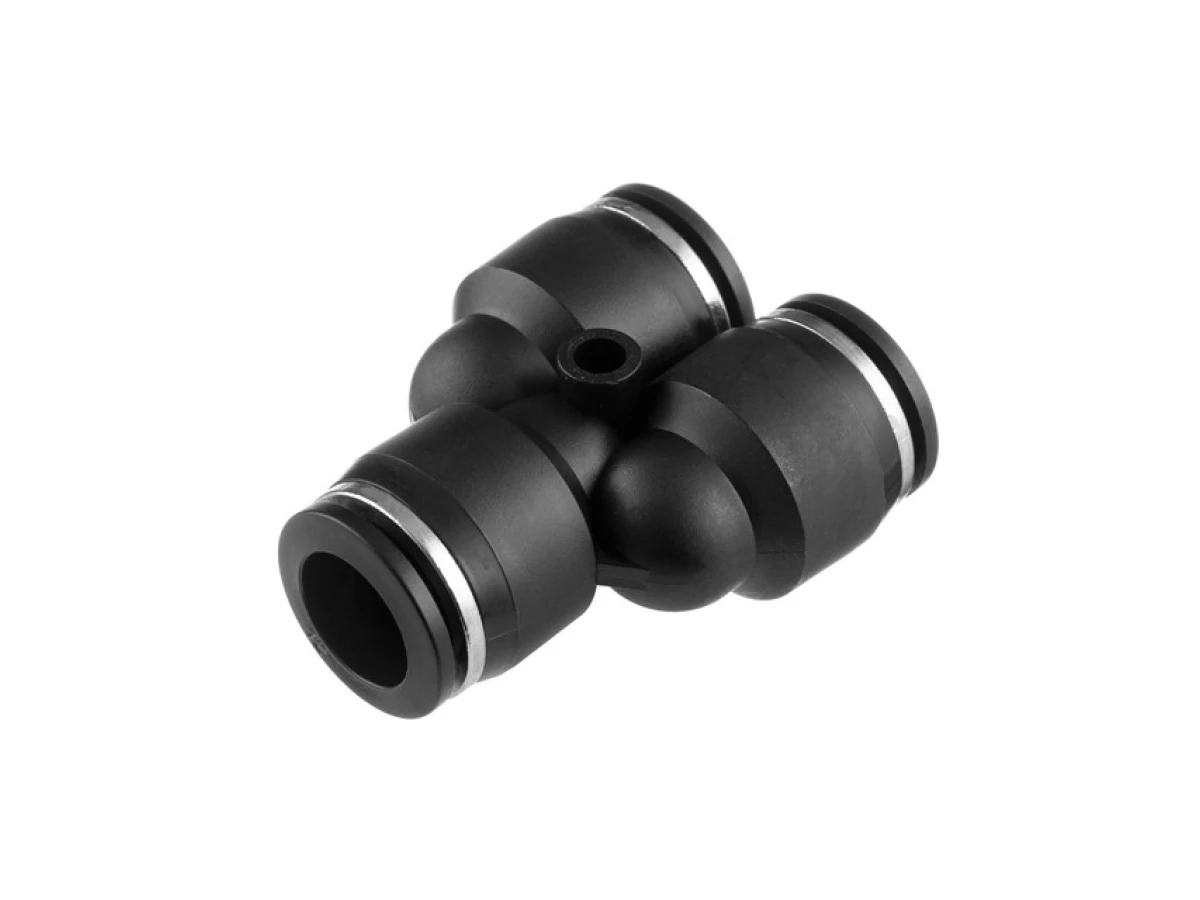 З'єднання цангове Y-подібне для поліуретанових та ін. шлангів 12 мм INTERTOOL PT-2374 