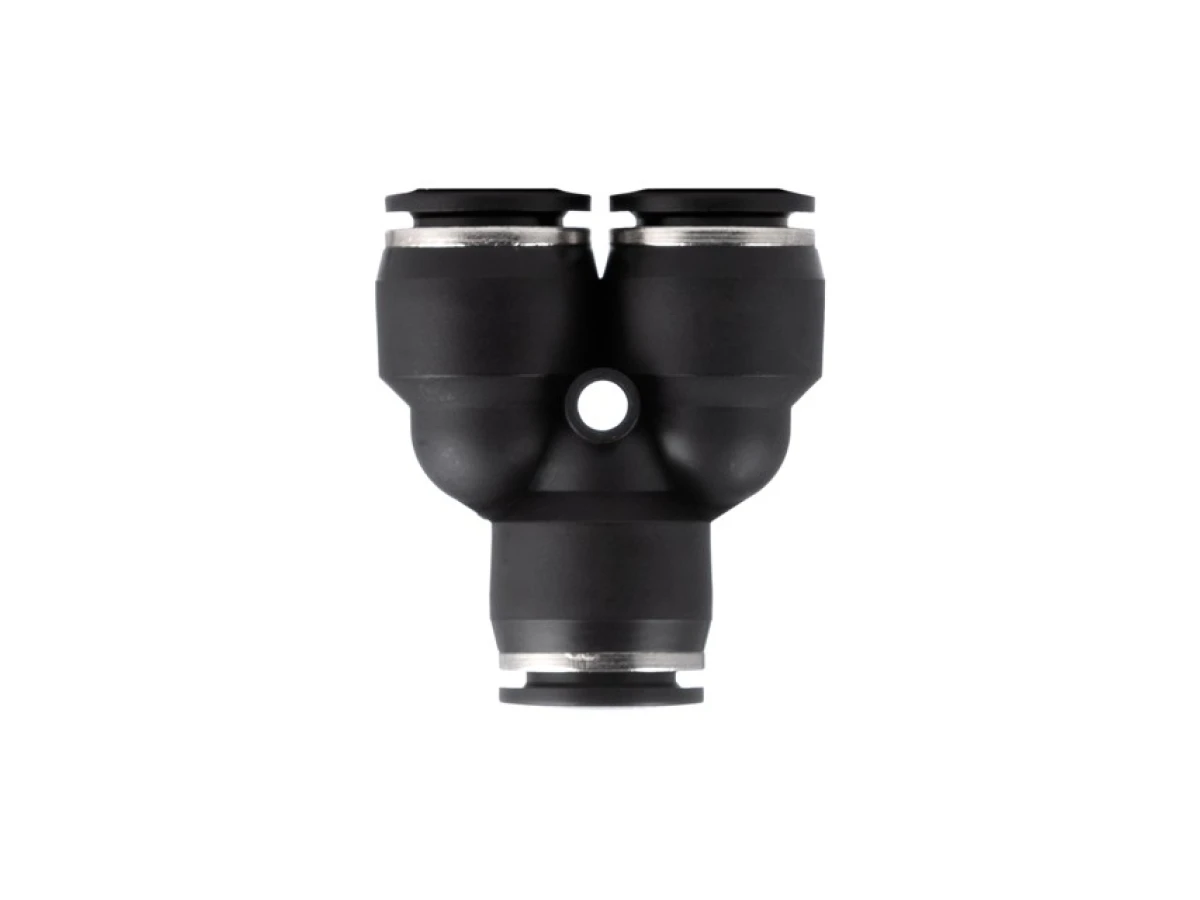 З'єднання цангове Y-подібне для поліуретанових та ін. шлангів 12 мм INTERTOOL PT-2374 