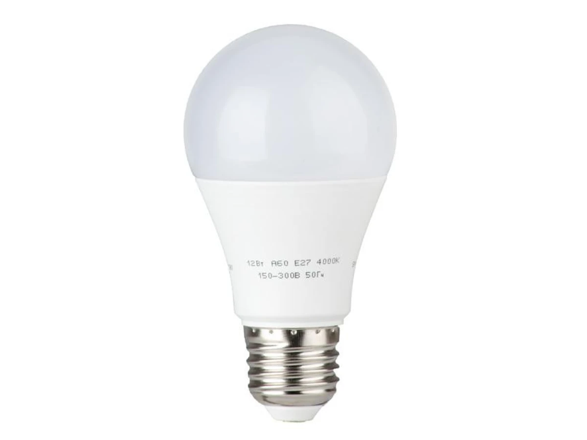 Світлодіодна лампа LED 12 Вт, E27, 220 В INTERTOOL LL-0015 