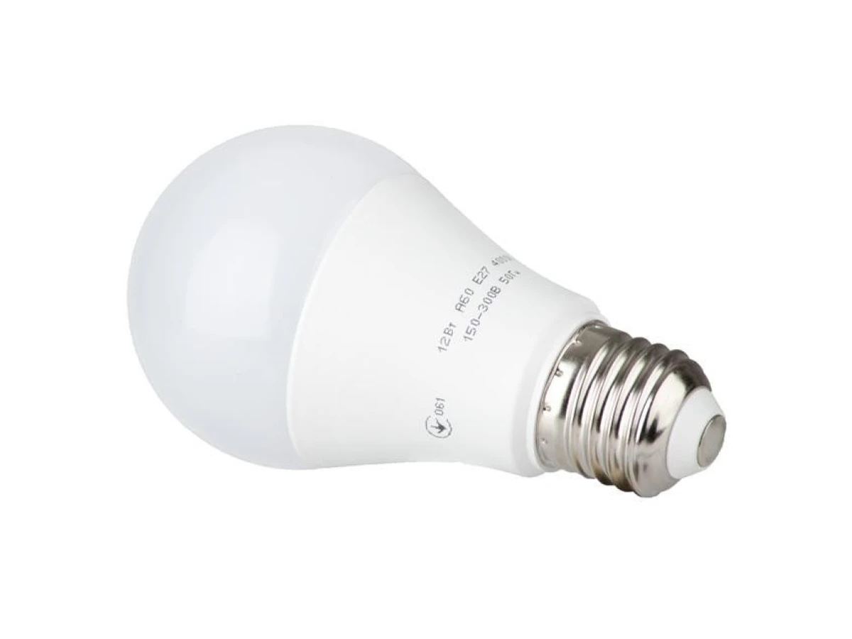Світлодіодна лампа LED 12 Вт, E27, 220 В INTERTOOL LL-0015 