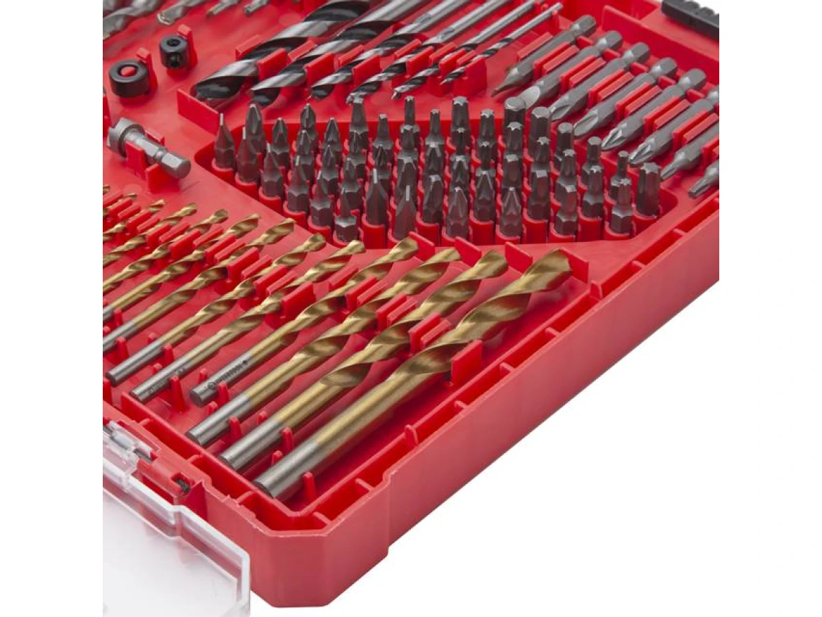 Набір свердл, дюбелів та біт 300 шт INTERTOOL SD-0051 