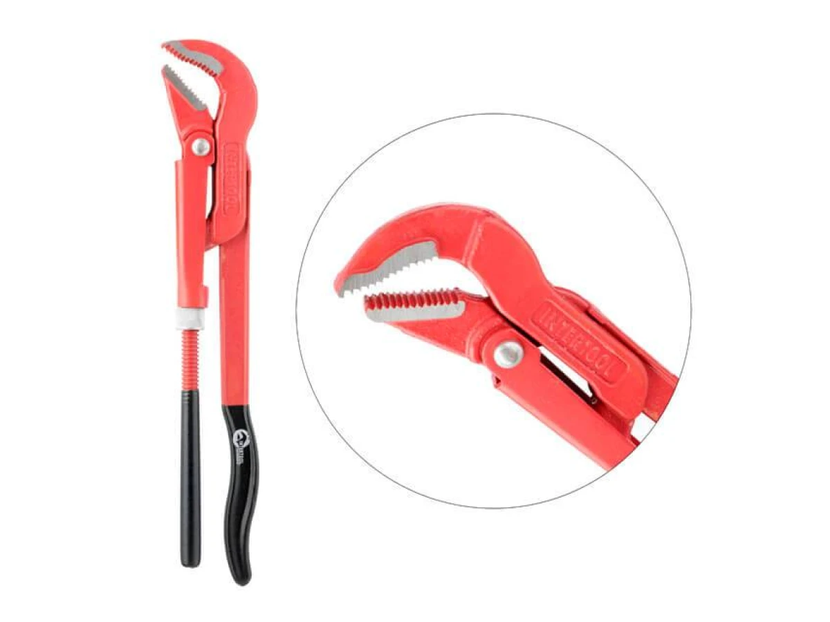 Ключ трубний 1.5", 45° INTERTOOL XT-2115 