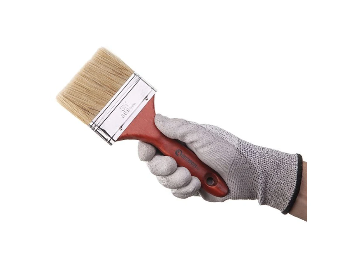 Пензель флейцевий 90x17.5x50 мм INTERTOOL KT-1090 