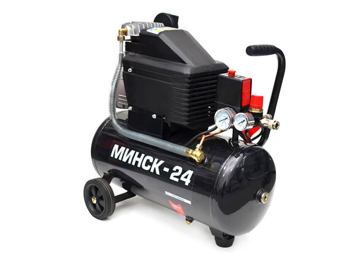 Компресор МК 24, 1.5кВт, 220В, 8атм, 205 л/хв INTERTOOL PT-0020 