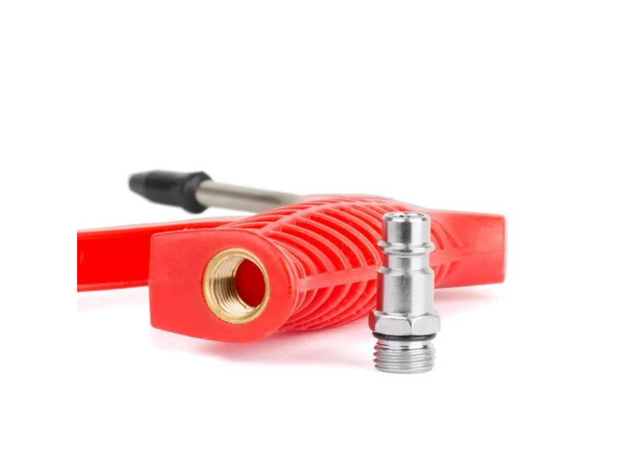 Пістолет продувний пластиковий, наконечник 10 см з насадкою INTERTOOL PT-0805 