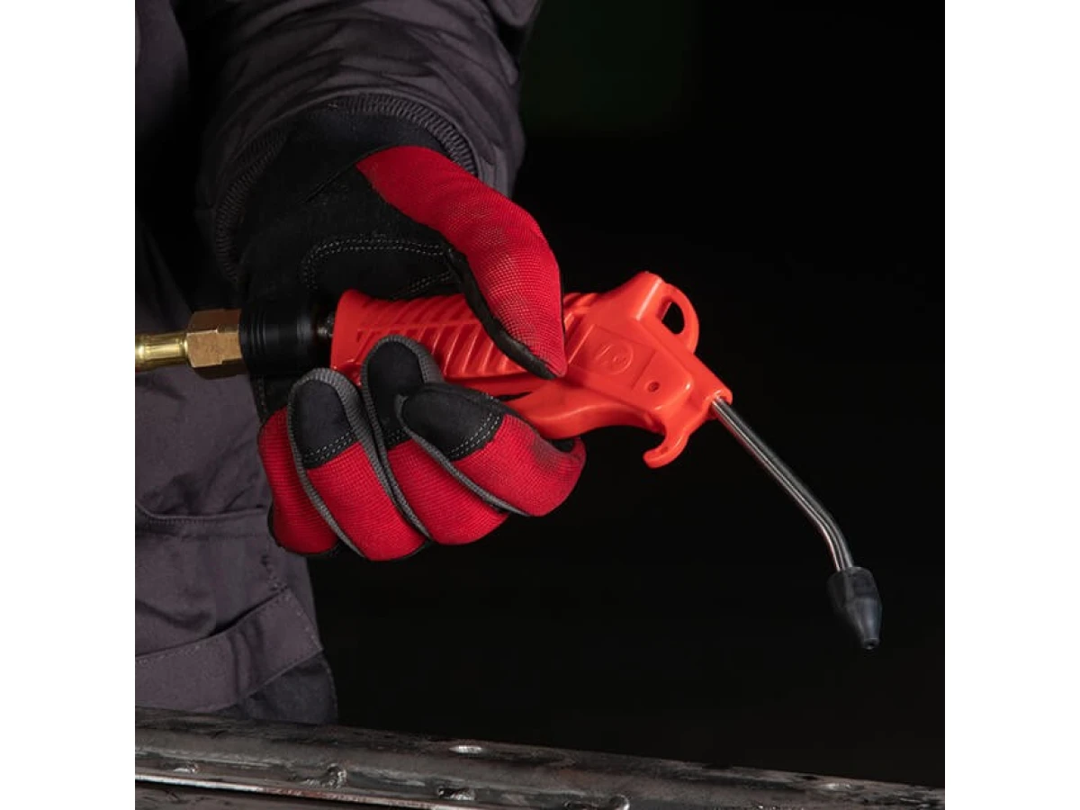 Пістолет продувний пластиковий, наконечник 10 см з насадкою INTERTOOL PT-0805 