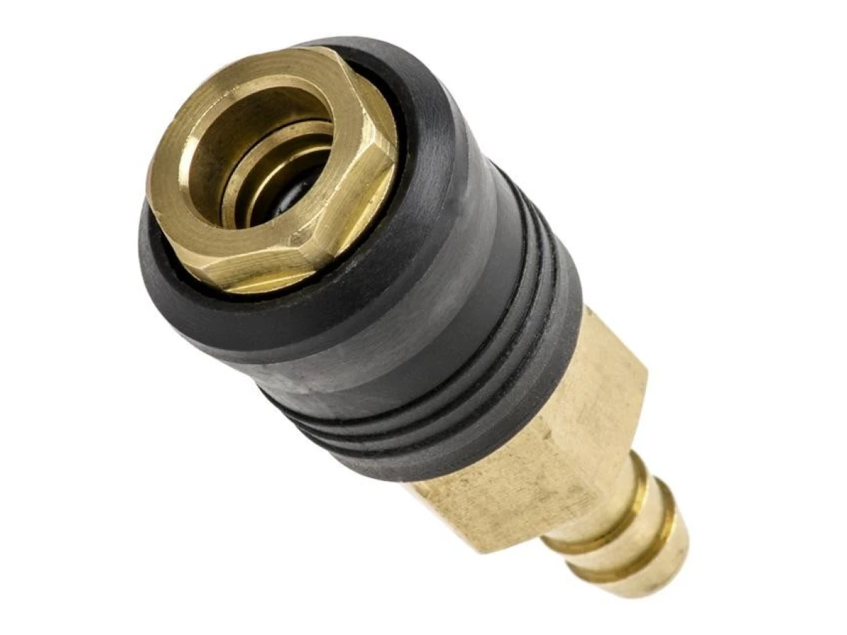 Швидкороз'ємне з'єднання на шланг 10 мм, латунь INTERTOOL PT-1813 