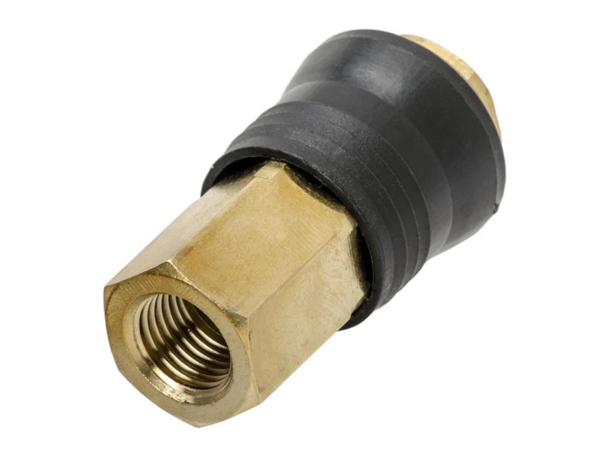 Швидкороз'ємне з'єднання з внутрішньою різьбою 1/4", латунь INTERTOOL PT-1814 