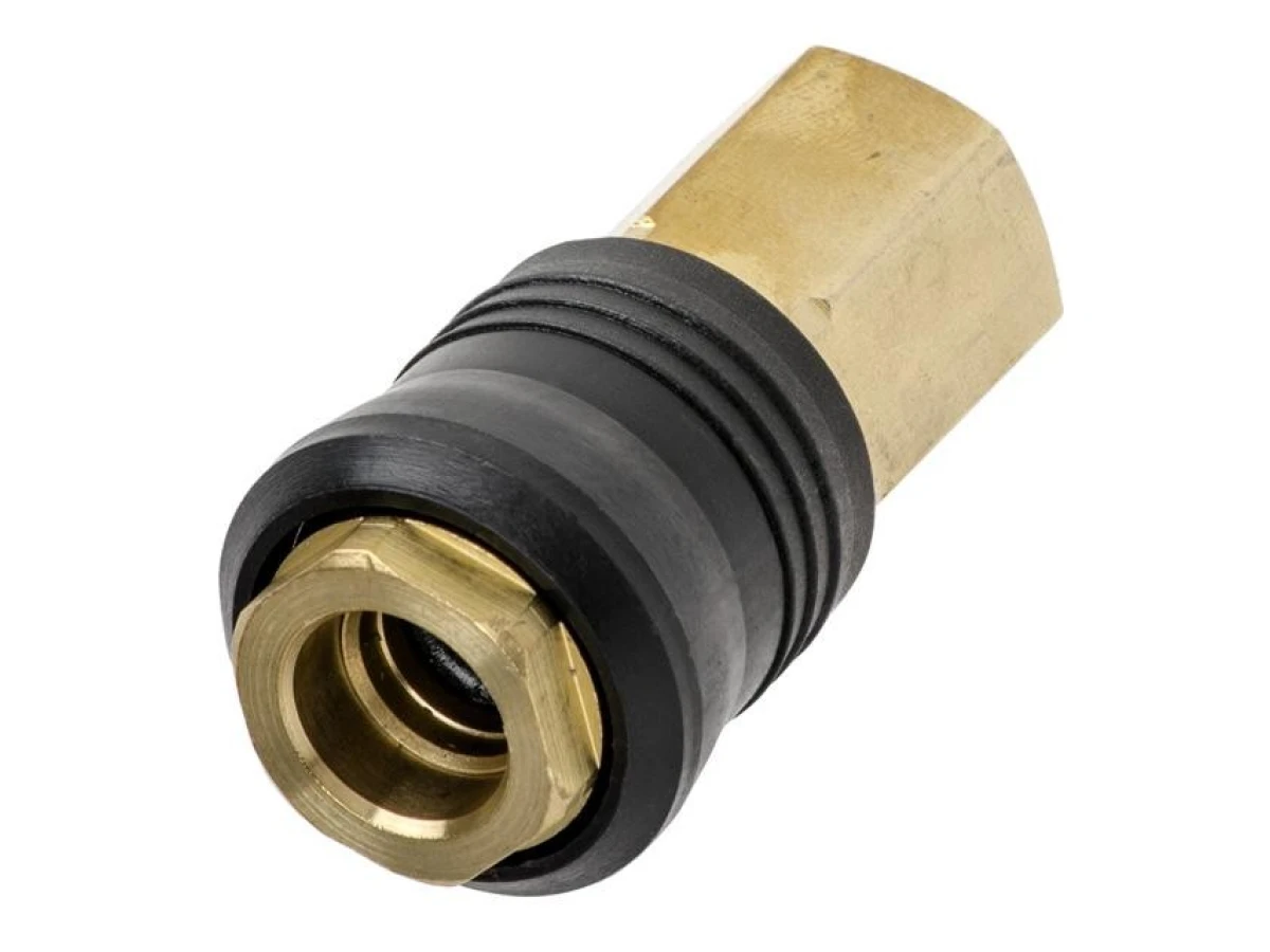 Швидкороз'ємне з'єднання з внутрішньою різьбою 1/4", латунь INTERTOOL PT-1814 