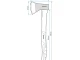 Сокира 1000 г, ручка з фібергласу INTERTOOL HT-0263 