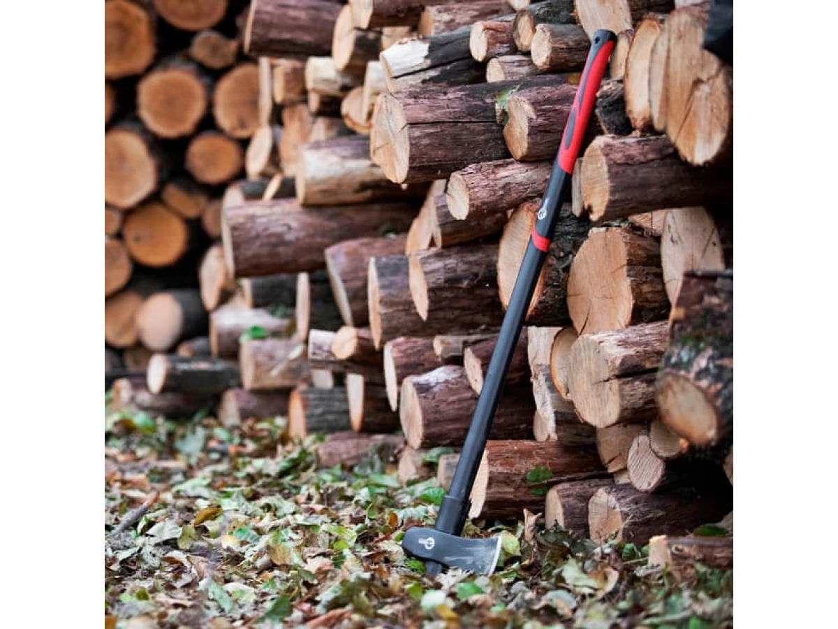 Колун кований 2500г, ручка з фібергласу INTERTOOL HT-0273 