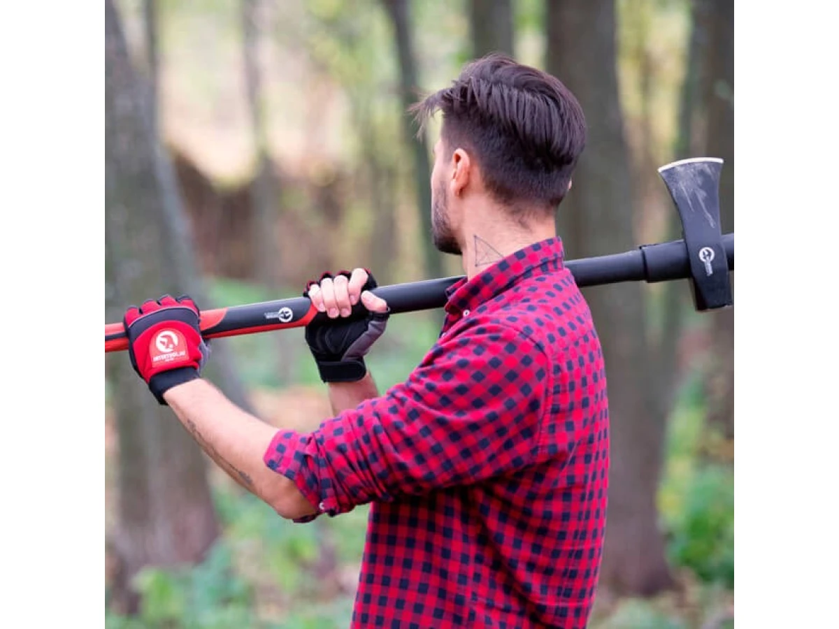 Колун кований 2500г, ручка з фібергласу INTERTOOL HT-0273 