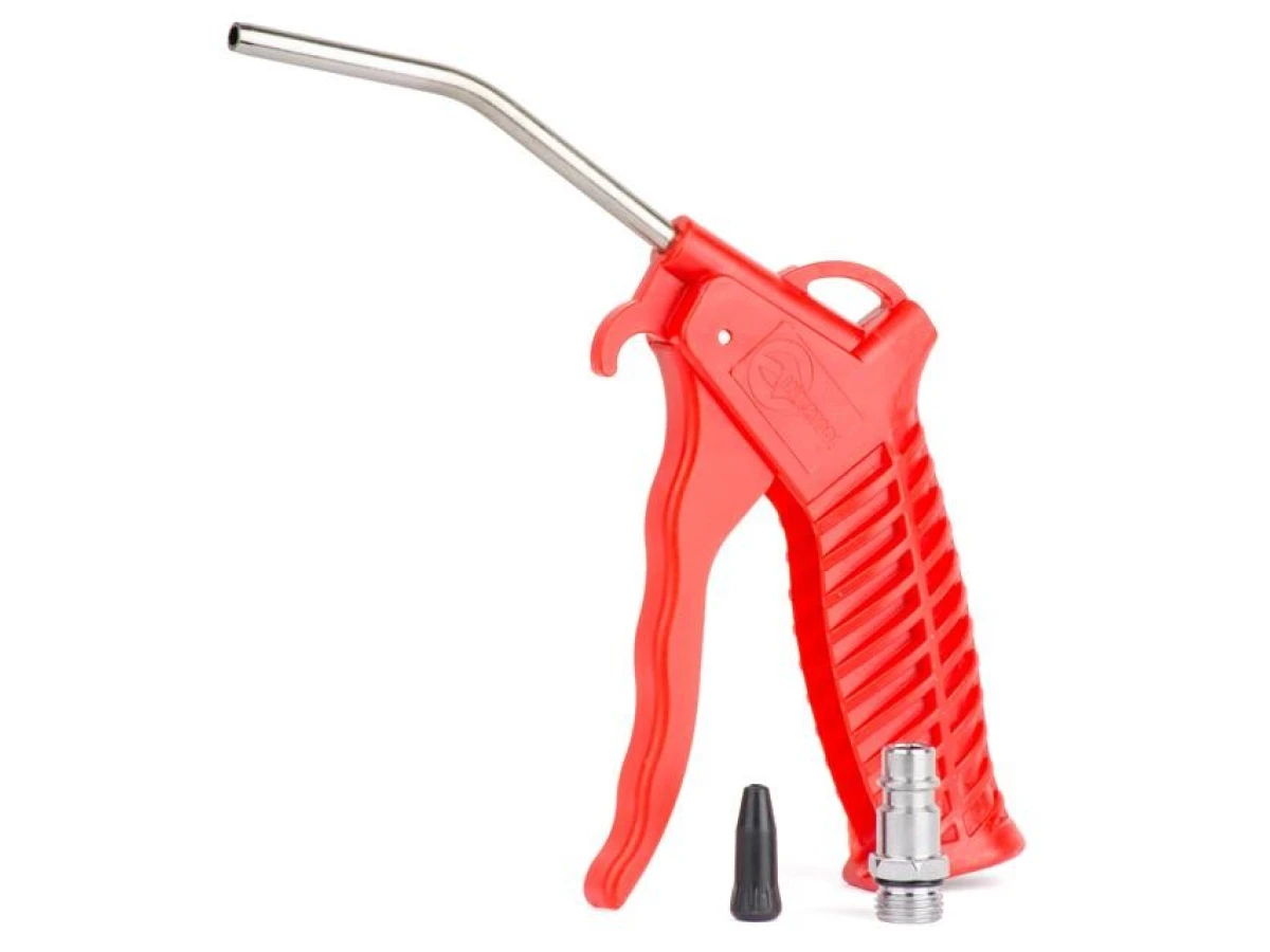 Пістолет продувний пластиковий, наконечник 10 см з насадкою INTERTOOL PT-0805 