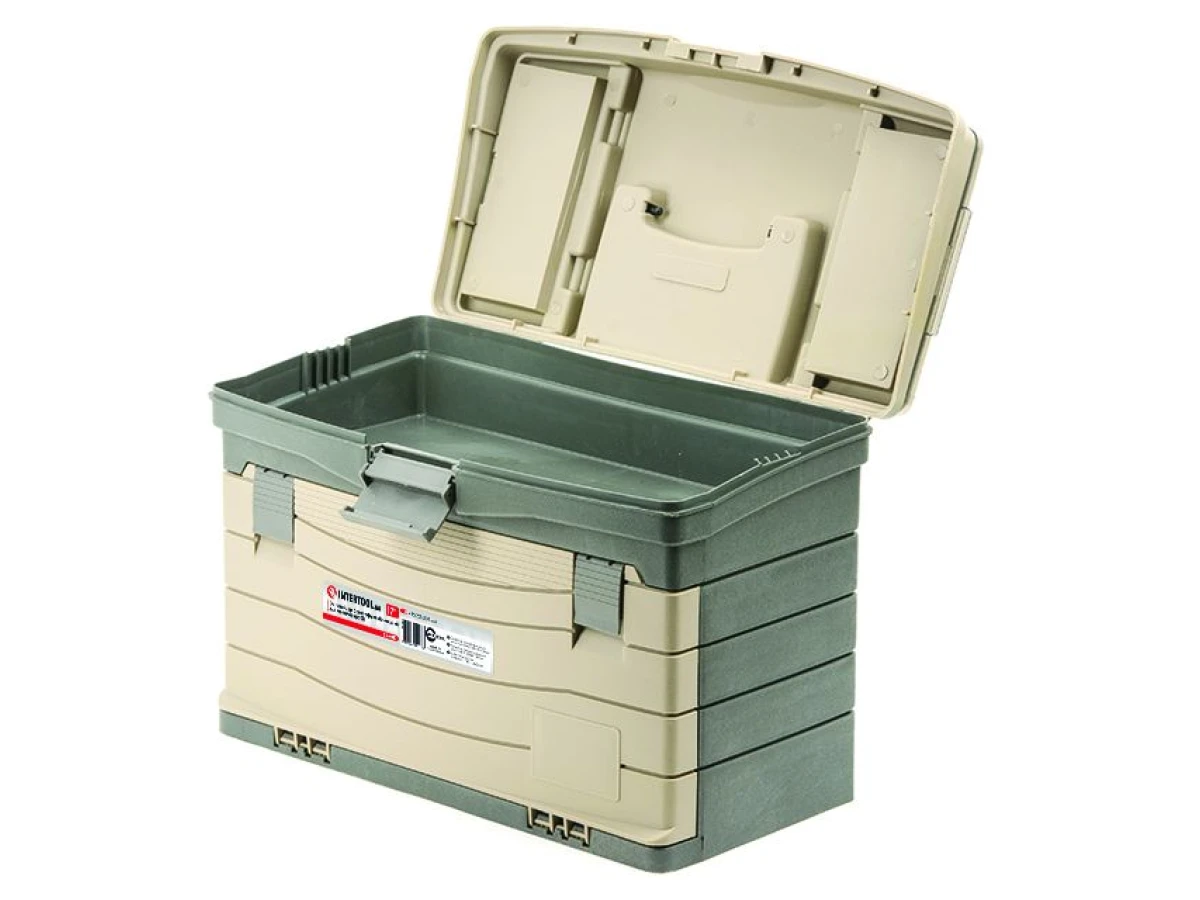 Многофункциональный органайзер для метизов, 17", 435x235x300 мм INTERTOOL BX-4017 
