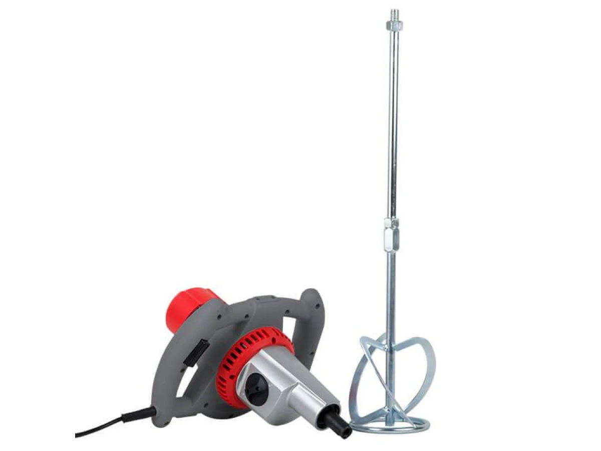 Міксер будівельний електричний 1200 Вт, 2 швидкості INTERTOOL DT-0130 