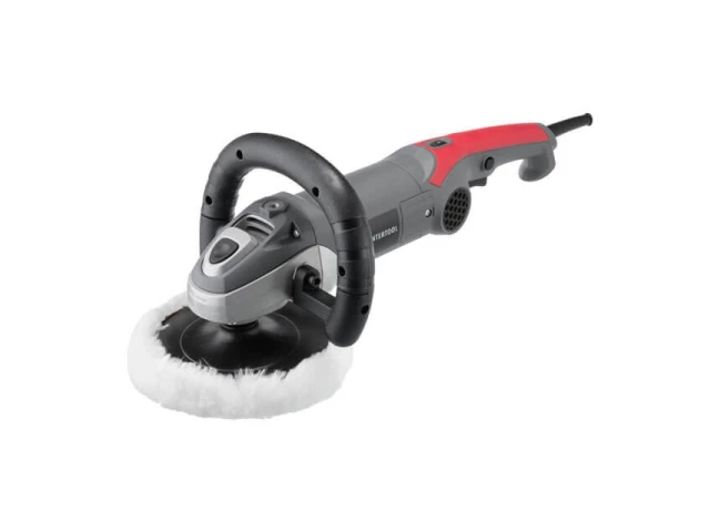 Полировальная машина, 1400 Вт, 1000-3000 об/мин., 180 мм INTERTOOL DT-0280 