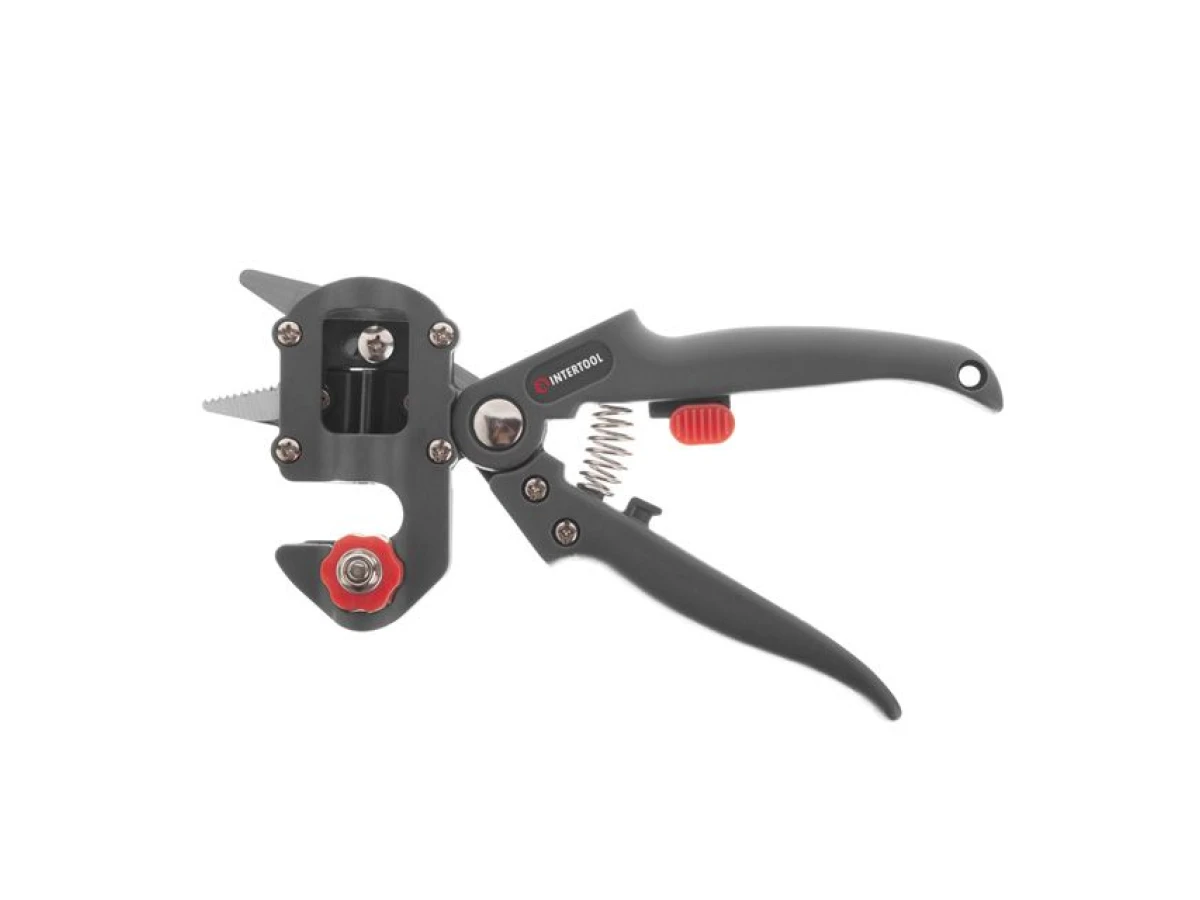 Секатор для щеплення 200мм, Carbon INTERTOOL FT-1020 