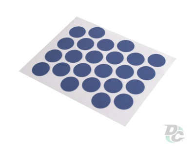 Заглушка самоклеющаяся на минификс синяя 9023