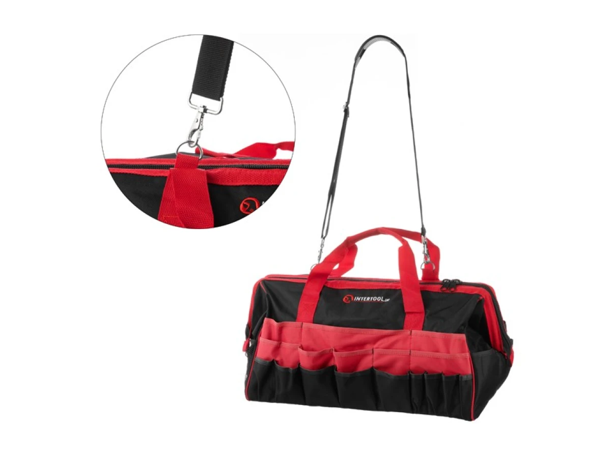 Сумка для инструментов, 20 карманов INTERTOOL BX-9002 