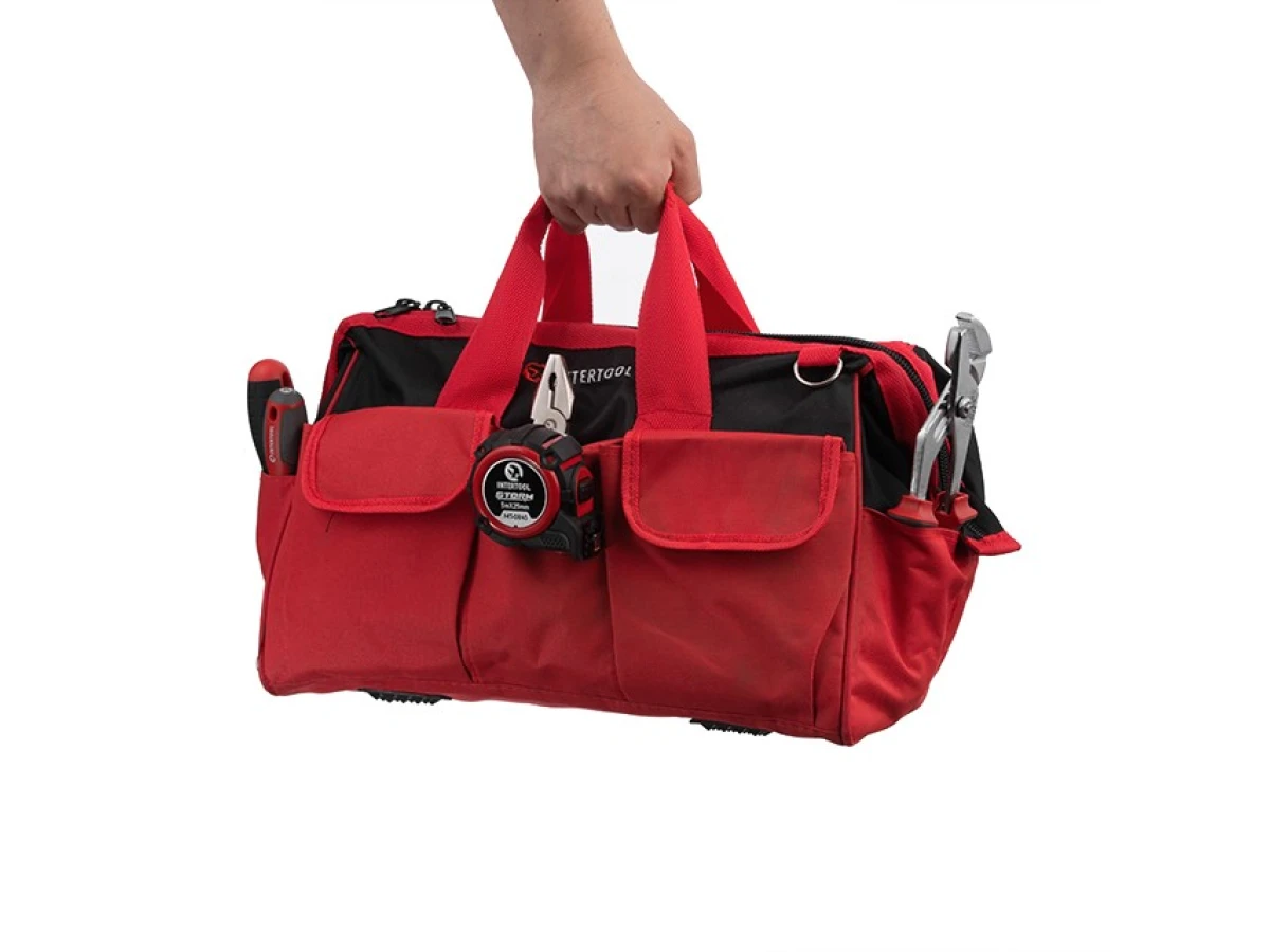 Сумка для инструментов, 16 карманов 405*230*300 мм INTERTOOL BX-9005 
