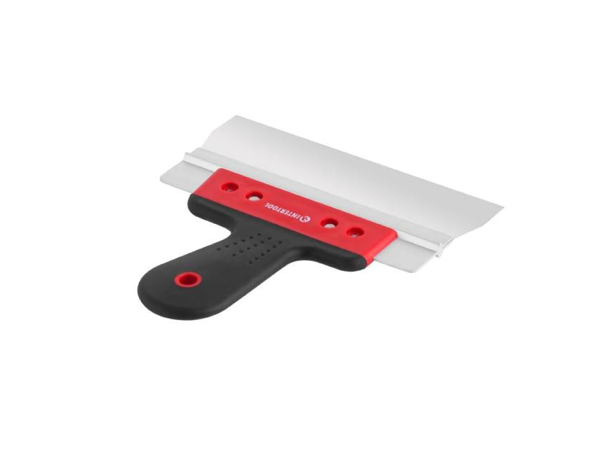 Шпатель из нержавеющей стали 200мм Проф INTERTOOL KT-2680 