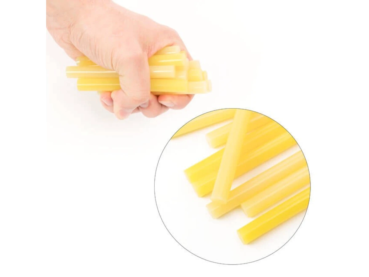 Комплект стрижнів клейових жовтих 11,2 мм * 100 мм, 12 шт. INTERTOOL RT-1049 