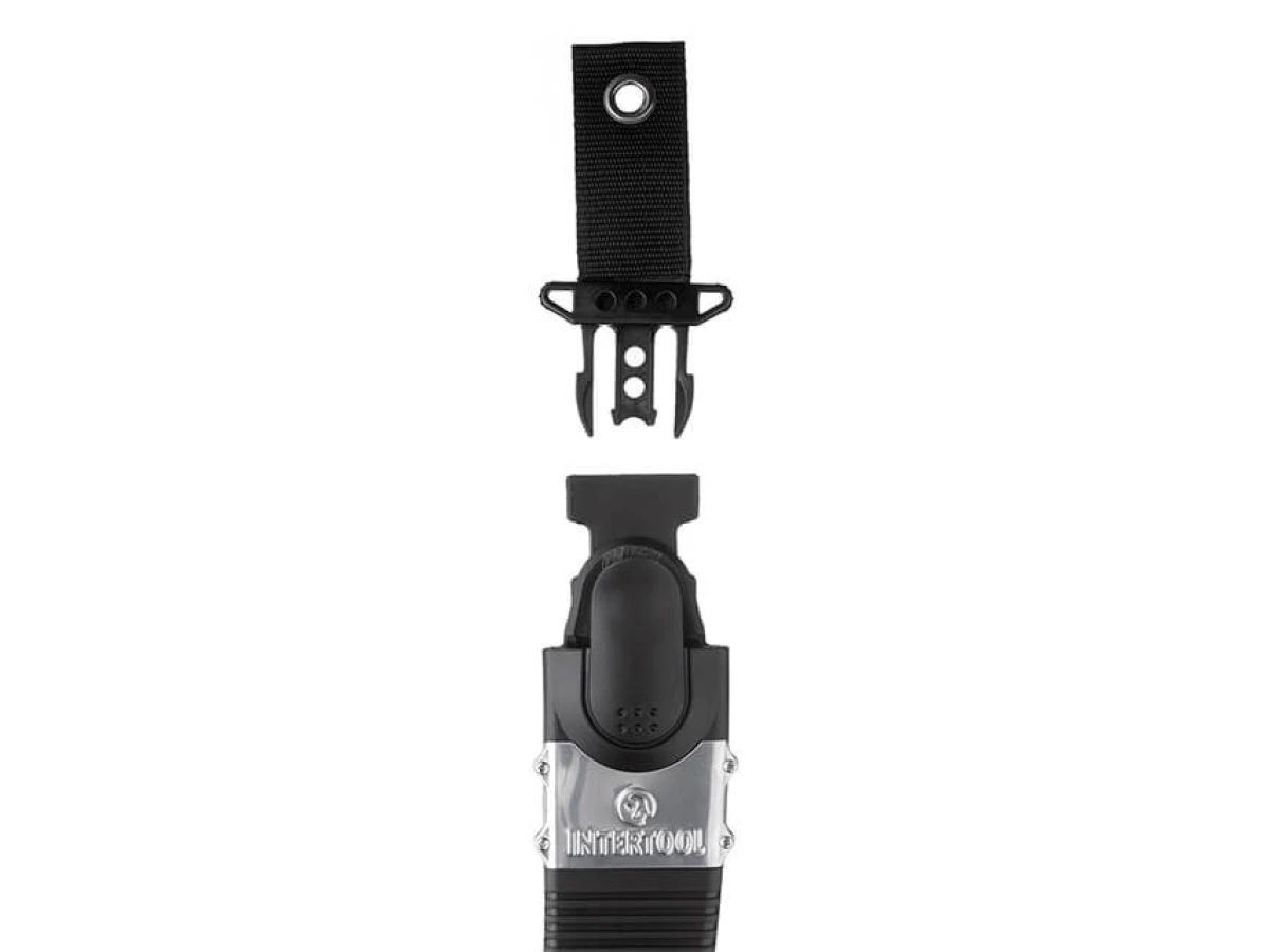 Ножівка садова вигнута 330 мм, з металевою ручкою, пластиковий чохол INTERTOOL HT-3146 