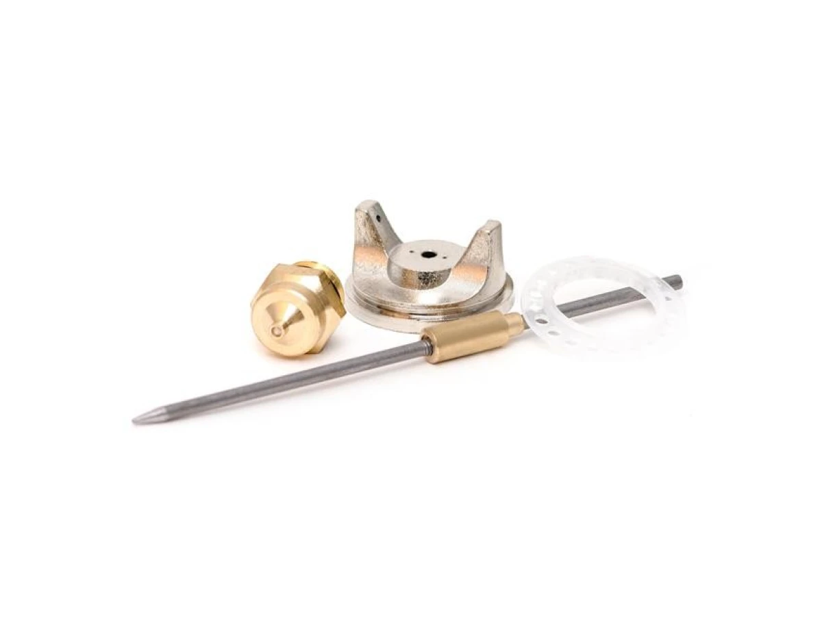 Комплект форсунки 1.8мм для фарбопульта HP РТ-0204, PT-0205, PT-0210, PT-0211 (дюза, повітряна головка, голка) INTERTOOL PT-2005 