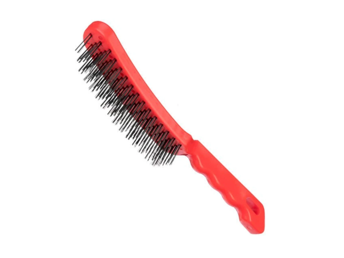 Щетка ручная 5-рядная, пластиковый корпус INTERTOOL BT-0008 
