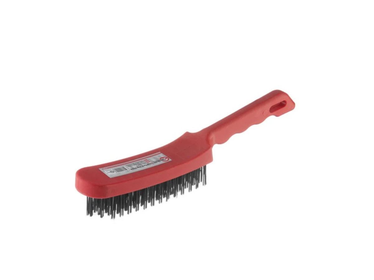 Щетка ручная 6-рядная, пластиковый корпус INTERTOOL BT-0009 