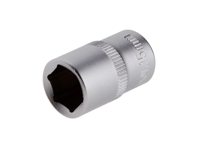 Головка шестигранна 1/2", 15*38 мм INTERTOOL ET-2015 