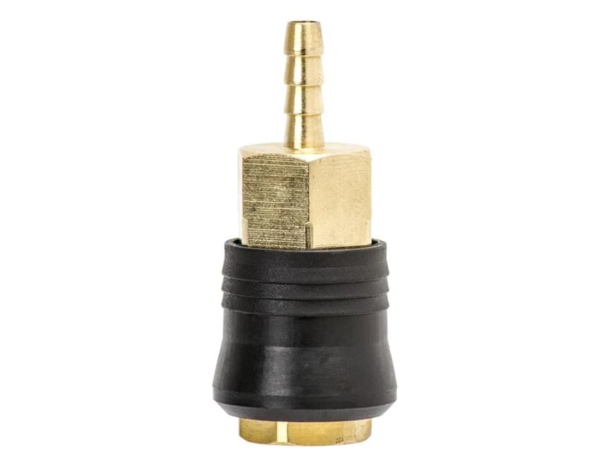 Швидкороз'ємне з'єднання на шланг 6 мм, латунь INTERTOOL PT-1811 