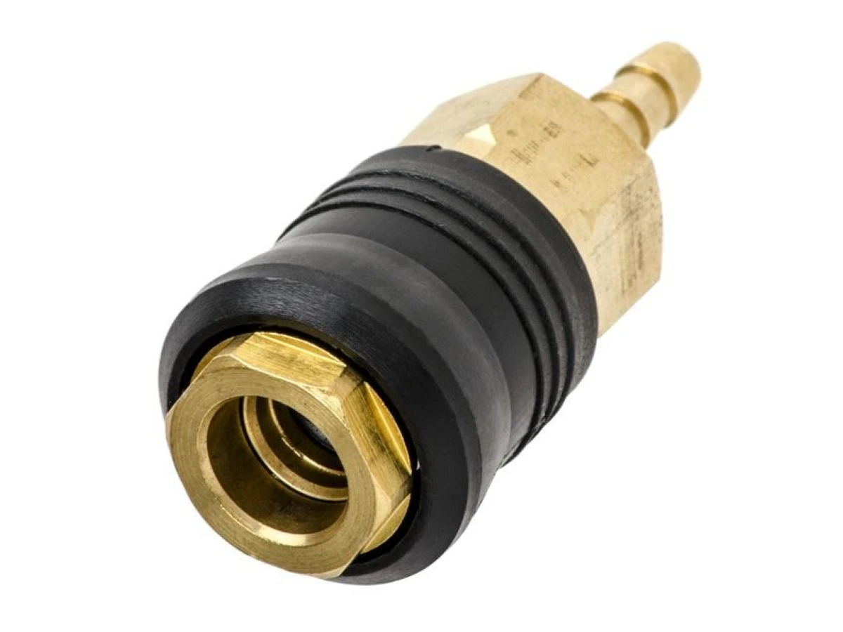 Швидкороз'ємне з'єднання на шланг 6 мм, латунь INTERTOOL PT-1811 