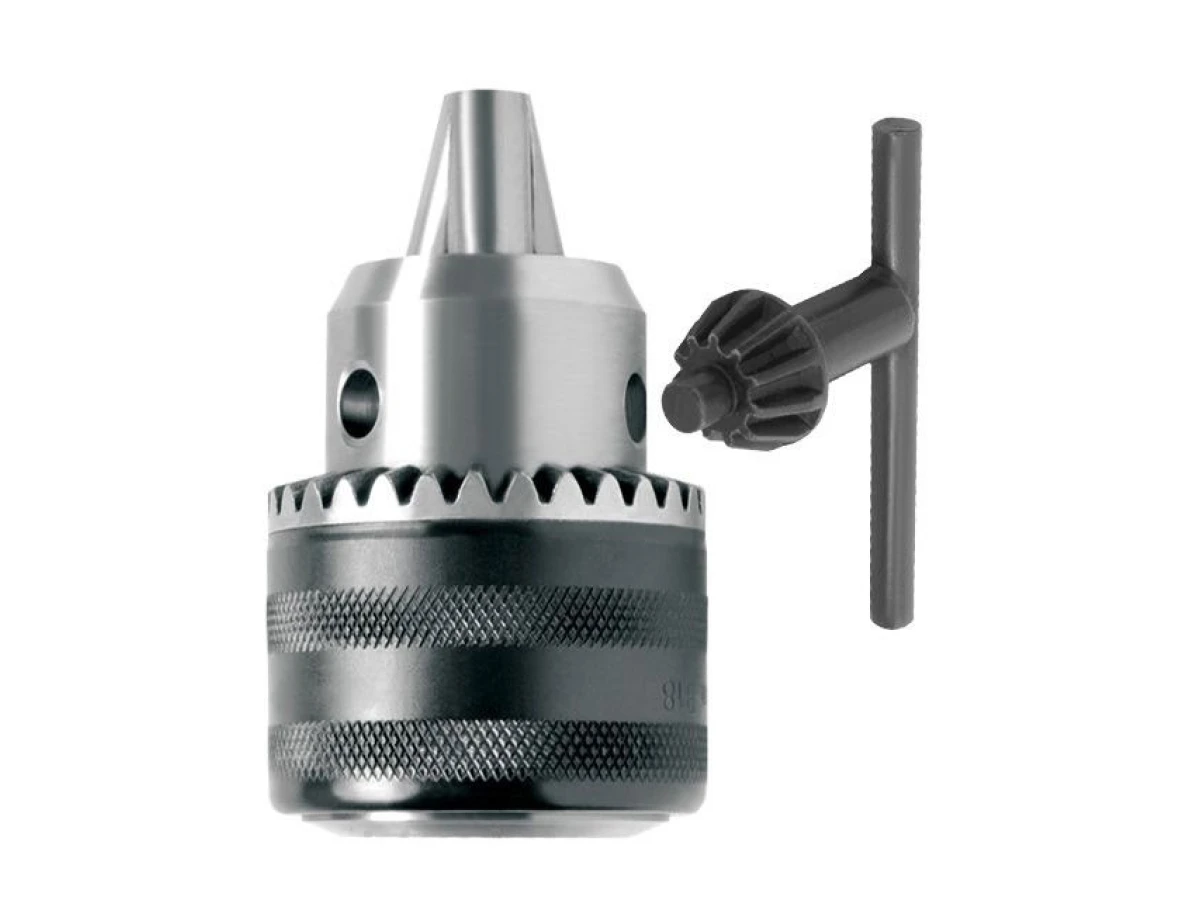 Патрон для дриля із ключем 12 x 1.25, 1-10мм INTERTOOL ST-3823 