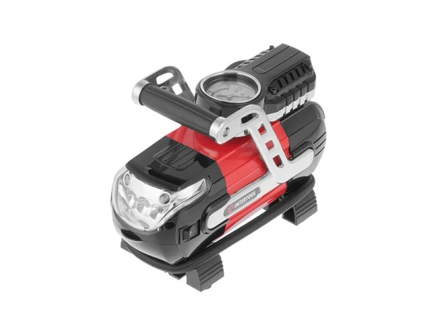 Компресор автомобільний 12 В. Один циліндр 30 мм INTERTOOL AC-0002 