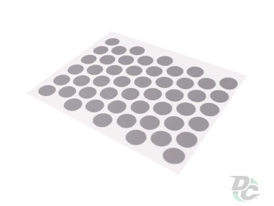 Заглушка самоклеющаяся на конфирмат металлик 5067