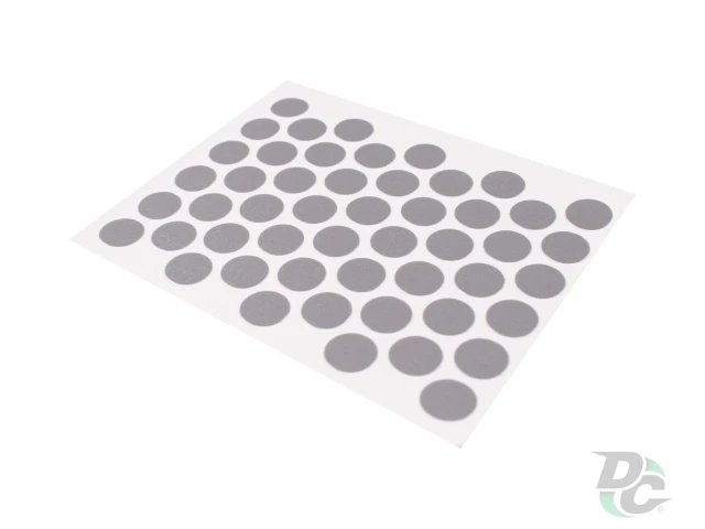 Заглушка самоклеющаяся на конфирмат металлик 5067 