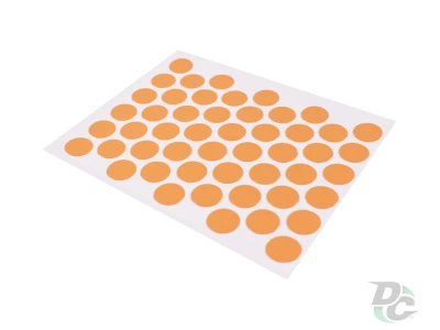 Заглушка самоклеющаяся на конфирмат оранж 5292