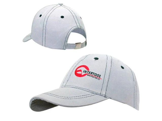 Бейсболка (сіра) INTERTOOL PR-0101 
