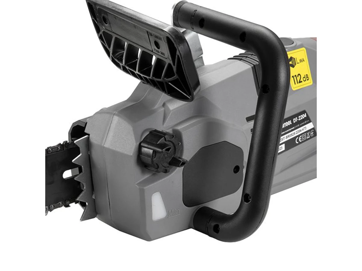 Пила ланцюгова електрична 2400 Вт, шина 40 см, плавний пуск, прямий двигун INTERTOOL DT-2204 